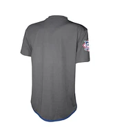 Stitches Men's Charcoal New York Yankees Team V-Neck Jersey