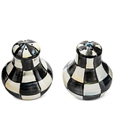 Mackenzie-Childs Courtly Check Salt & Pepper Shakers