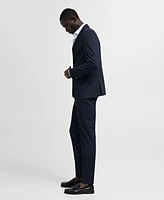 Mango Men's Stretch Fabric Super Slim-Fit Suit Pants