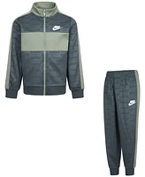 Nike Little Boys Textured Jacket & Pants, 2-Piece Set