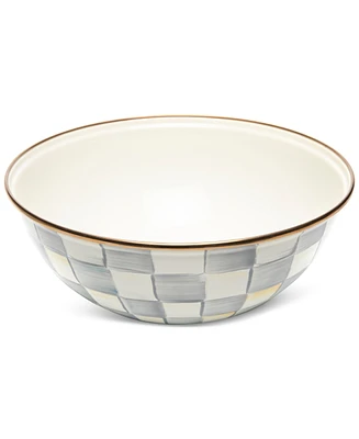 Mackenzie-Childs Sterling Check Medium Everyday Bowl, 80