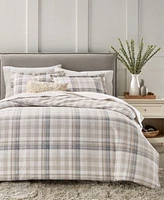 Charter Club Fireside Plaid Flannel Comforter Exclusively At Macys