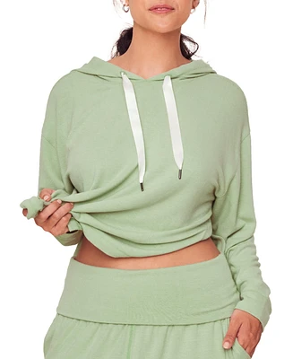 Adore Me Plus Jilianne Cropped Hoodie