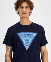 Guess Men's Regular-Fit Triangle Logo Patch T-Shirt