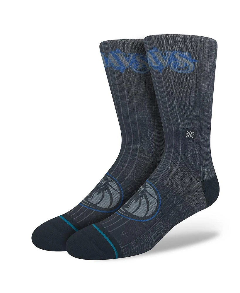 Stance Men's and Women's Dallas Mavericks 2023/24 City Edition Crew Socks