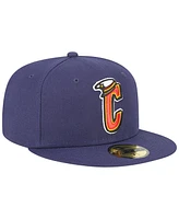 New Era Men's Navy Lake County Captains Theme Nights 20th Anniversary Alternate 2 59FIFTY Fitted Hat