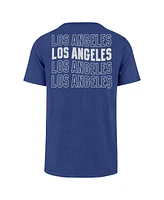 '47 Brand Men's Royal Los Angeles Dodgers Hang Back Franklin T-Shirt