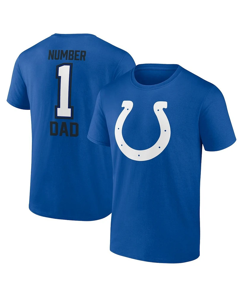 Fanatics Men's Royal Indianapolis Colts Father's Day T-Shirt