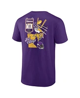 Fanatics Men's Purple Minnesota Vikings Split Zone T-Shirt