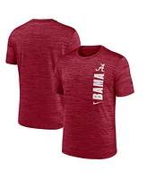 Nike Men's Crimson Alabama Tide 2024 Sideline Velocity Performance T-Shirt