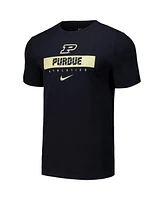 Nike Men's Black Purdue Boilermakers 2024 Sideline Performance T-Shirt