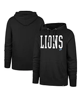 '47 Brand Men's Black Detroit Lions Dime Headline Pullover Hoodie