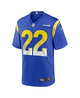 Nike Men's Blake Corum Royal Los Angeles Rams 2024 Nfl Draft Game Player Jersey