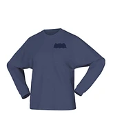 Spirit Jersey Men's and Women's Blue Batman The Dark Knight Returns Moonlight Fleece Pullover Sweatshirt