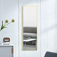 Streamdale Furniture Scratch Resistant Fingerprint-Free Full Body Mirror with Easy Assembly