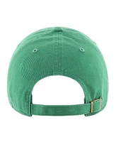 '47 Brand Men's Green Notre Dame Fighting Irish Interlocking Logo Clean Up Adjustable Hat