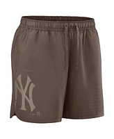 Nike Men's Light Brown New York Yankees Statement Shorts