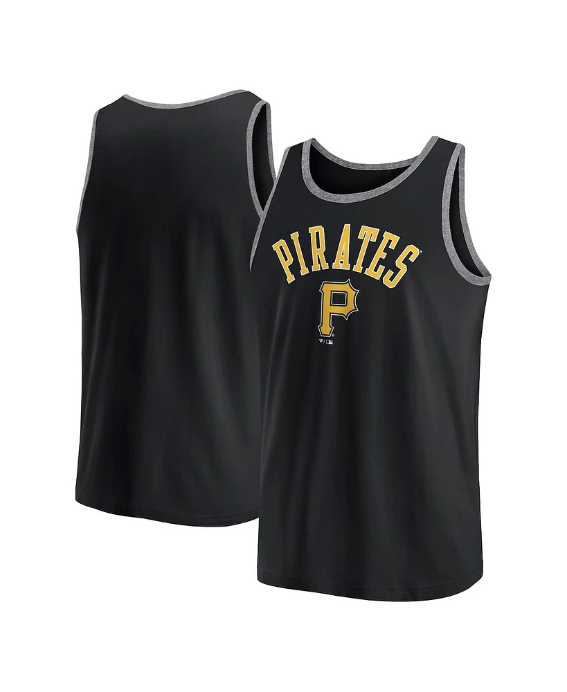 Fanatics Men's Black Pittsburgh Pirates Bet Tank Top