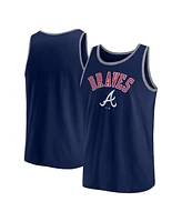 Fanatics Men's Navy Atlanta Braves Bet Tank Top