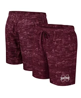 Colosseum Men's Maroon Mississippi State Bulldogs Ozark Swim Shorts