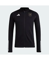 Adidas Men's Black Lafc 2024 On-Field Aeroready Full-Zip Training Top