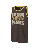 47 Brand Men's Brown San Diego Padres Upload Franklin Tank Top