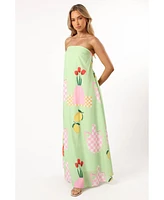 Petal and Pup Women's Piccolo Strapless Maxi Dress