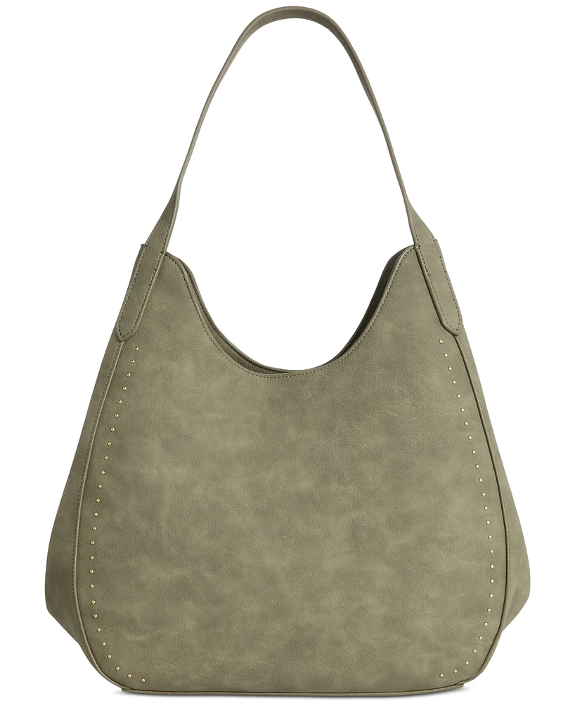 Style & Co Whip-Stitch Soft 4-Poster Tote