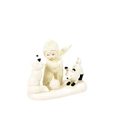 Department 56 Snowbabies Clasb Stringing You Along Figurine