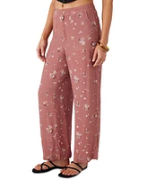 O'Neill Juniors' Rylan Venus Ditsy Wide-Leg Pants