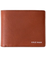 Cole Haan Men's Luxe Rfid Boxshine Extra Capacity Bifold Wallet