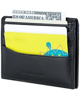 Tommy Hilfiger Men's Rfid Magnetic Reversible Card Case Wallet