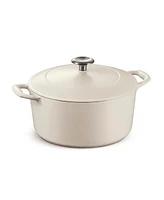 Tramontina Ceramic Coated Cast Iron 5.5 Qt Round Dutch Oven