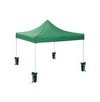 4 Pcs Weight Sand Bag Oxford with Grommet for Outdoor Easy Pop Up Canopy Tent Gazebo Green