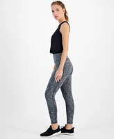 Id Ideology Women's Compression Tonal-Space-Dye 7/8 Leggings, Created for Macy's