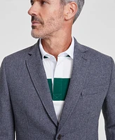 Club Room Men's Hemingway Regular-Fit Herringbone Blazer, Created for Macy's