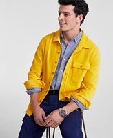 Club Room Men's Knit Cord Shirt Jacket, Created for Macy's