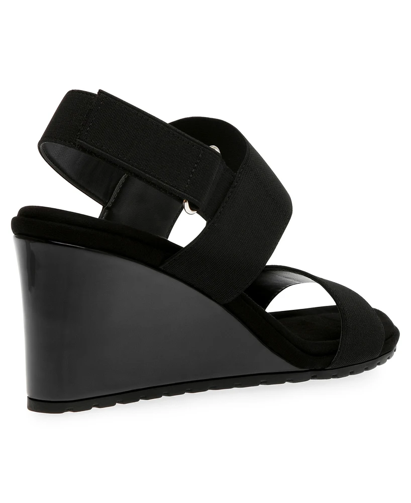 Anne Klein Women's Sly Dress Wedge Sandals