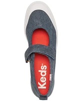 Keds Women's Mary Jane Canvas Platform Casual Sneakers from Finish Line