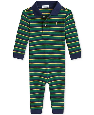 Polo Ralph Lauren Baby Striped Coverall