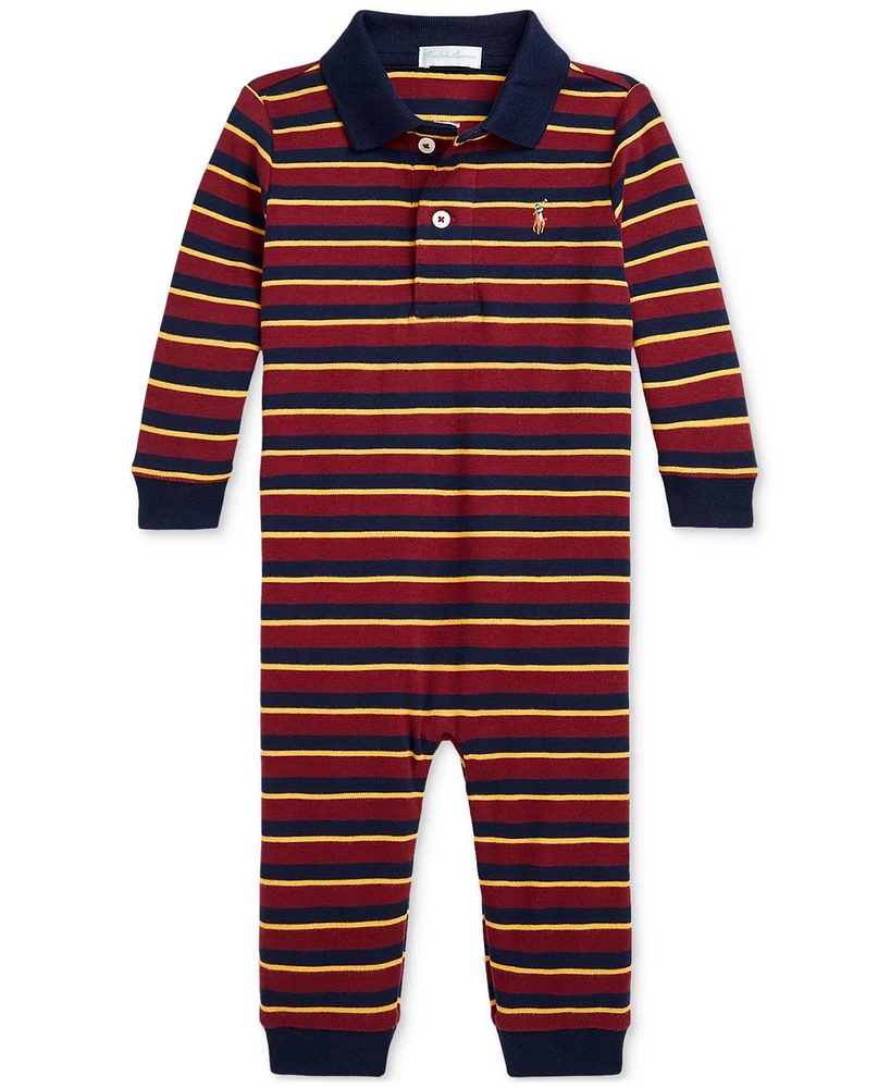 Polo Ralph Lauren Baby Striped Coverall