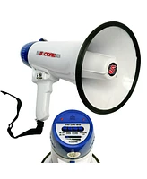 5 Core Megaphone Bullhorn Speaker 20W Bull Horn Battery Power Cheer Megafono 300 Meters Range Loudspeaker