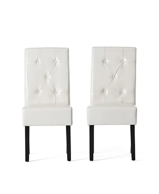 Simplie Fun Upholstered Dining Chairs Contemporary Style, Enduring Comfort