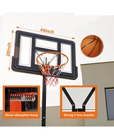 Streamdale Furniture Adjustable Height Basketball Hoop for Players of All Ages