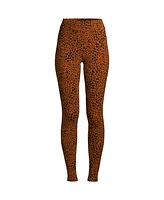 Lands' End Petite Starfish Mid Rise Knit Leggings