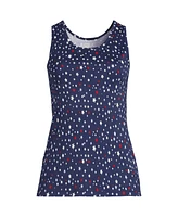 Lands' End Women's Petite Cotton Tank Top