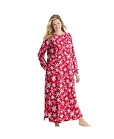 Dreams & Co. Women's Cotton Flannel Lounger