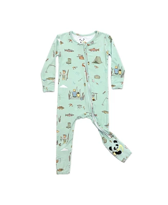 Bellabu Bear Baby Unisex Fishing Convertible Footie