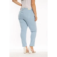 Slink Jeans Women's Denim Mid Rise Boyfriend