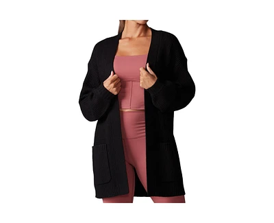 Tavi Women's Alpine Long Cardigan Ebony